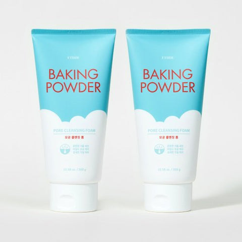 ETUDE Baking Powder Pore Cleansing Foam 300ml (2 Pack)