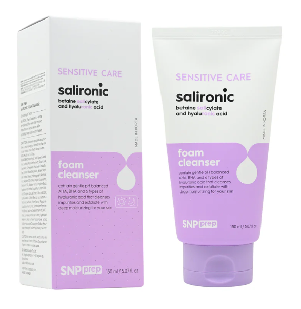 SNP Prep Salironic Acne-Functional Gentle Foam Cleanser 150ml