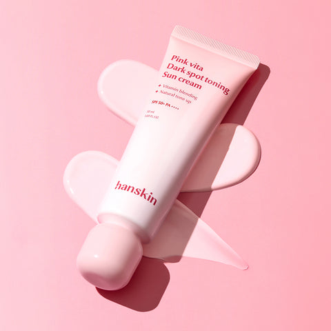 Hanskin Pink Vita Spot Toning Sun Cream