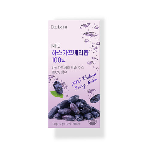 Dr. Lean NFC Haskap Berry Juice 100% 10 sachets x 6 boxes (60 sticks) 600g