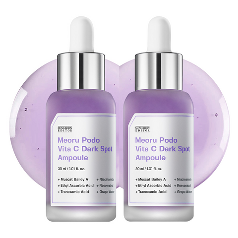 Sungboon Editor Meoru Grape Vitamin C Dark Spot Ampoule 30ml (2 pack)