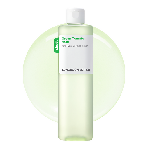 Sungboon Editor Green Tomato Pore-Soothing NMN Hyaluronic Acid Toner 350ml