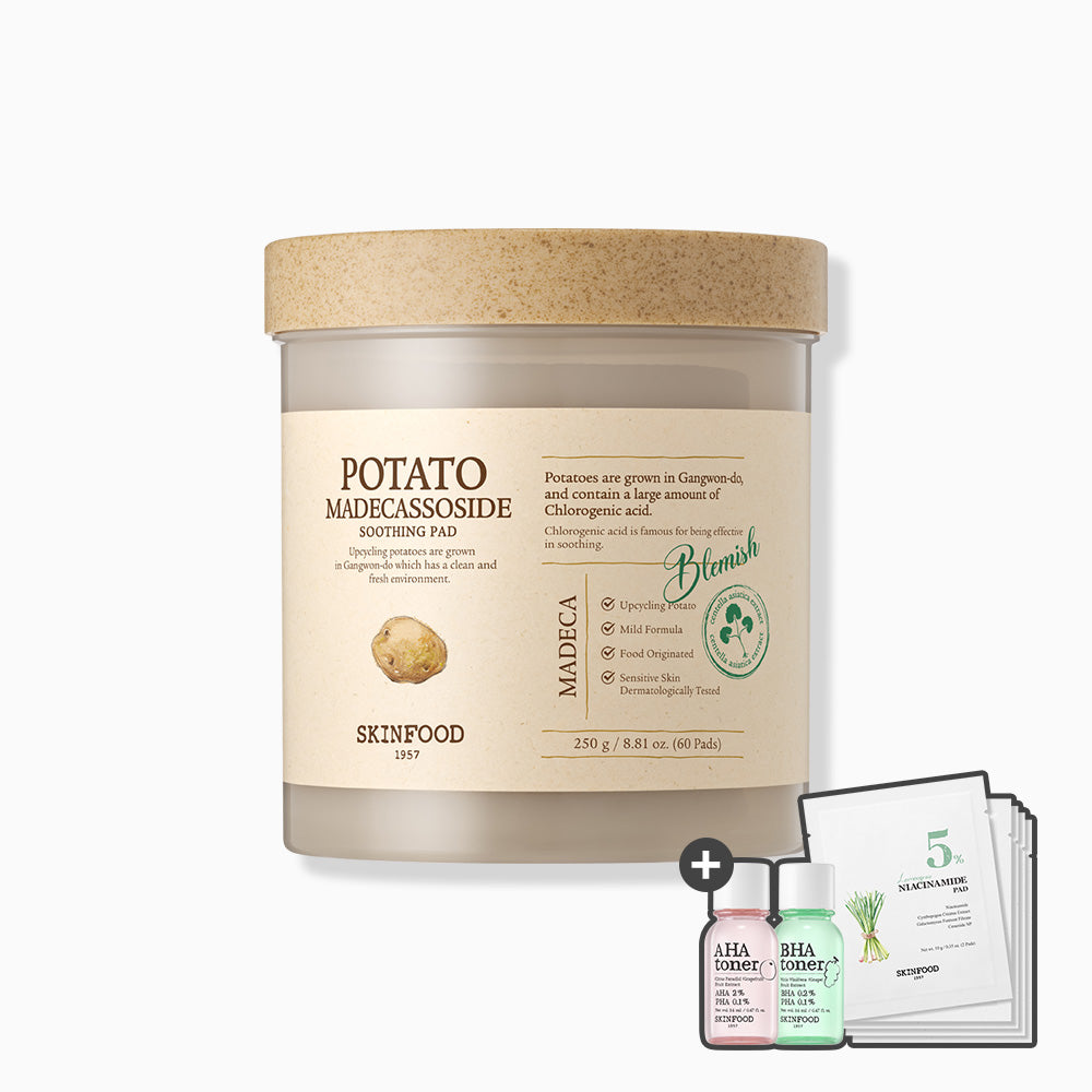 Skinfood Potato Madecassoside Soothing Pads 60P