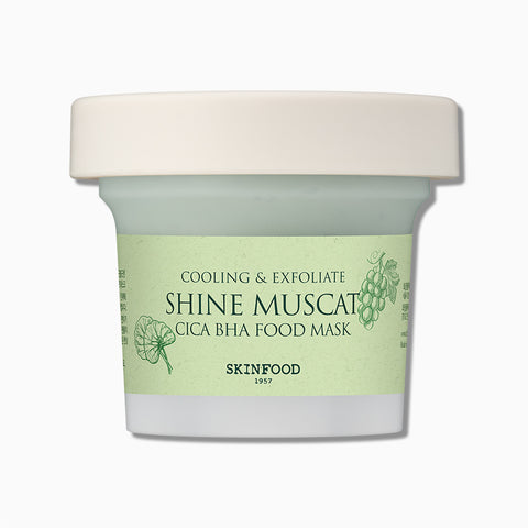 Skinfood Shine Muscat Cica BHA Food Mask 120g