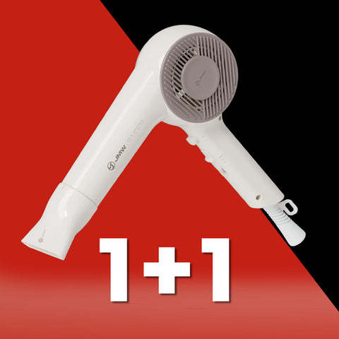 JMW THE NEW MG1800 PLUS Lightweight Powerful Aviation Motor Hair Dryer (2 Pack)