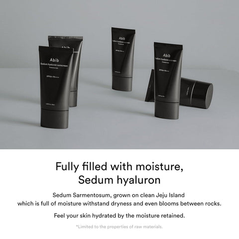 Soonsu Beauty Sedum Hyaluron Sunscreen Protection Tube SPF50 side view