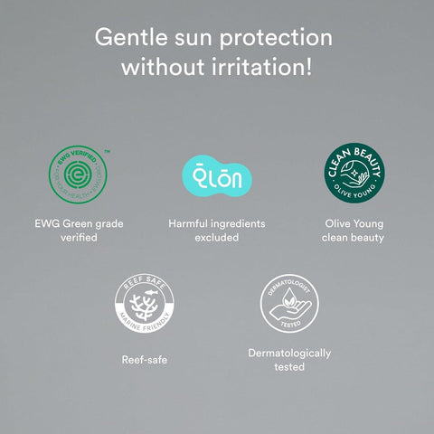 Soonsu Beauty Sedum Hyaluron Sunscreen Protection Tube SPF50 packaging design