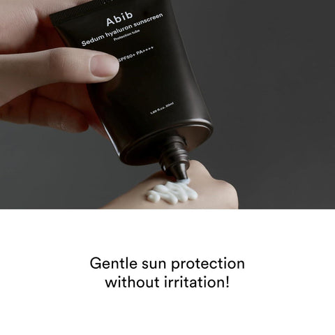 Soonsu Beauty Sedum Hyaluron Sunscreen Protection Tube SPF50 front view