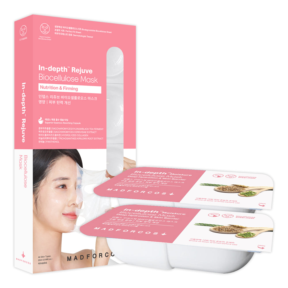 Madforcos In-Depth Rejuve Bio-Cellulose Mask (4 Sheets)