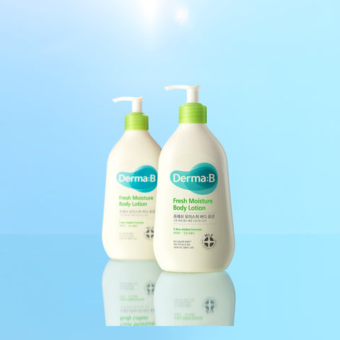 Derma:B Fresh Moisture Body Lotion 400ml (2 Pack)