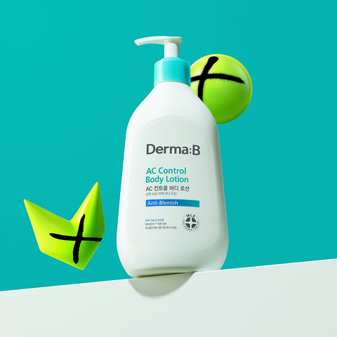 Derma:B AC Control Body Lotion 400ml (2 Pack)
