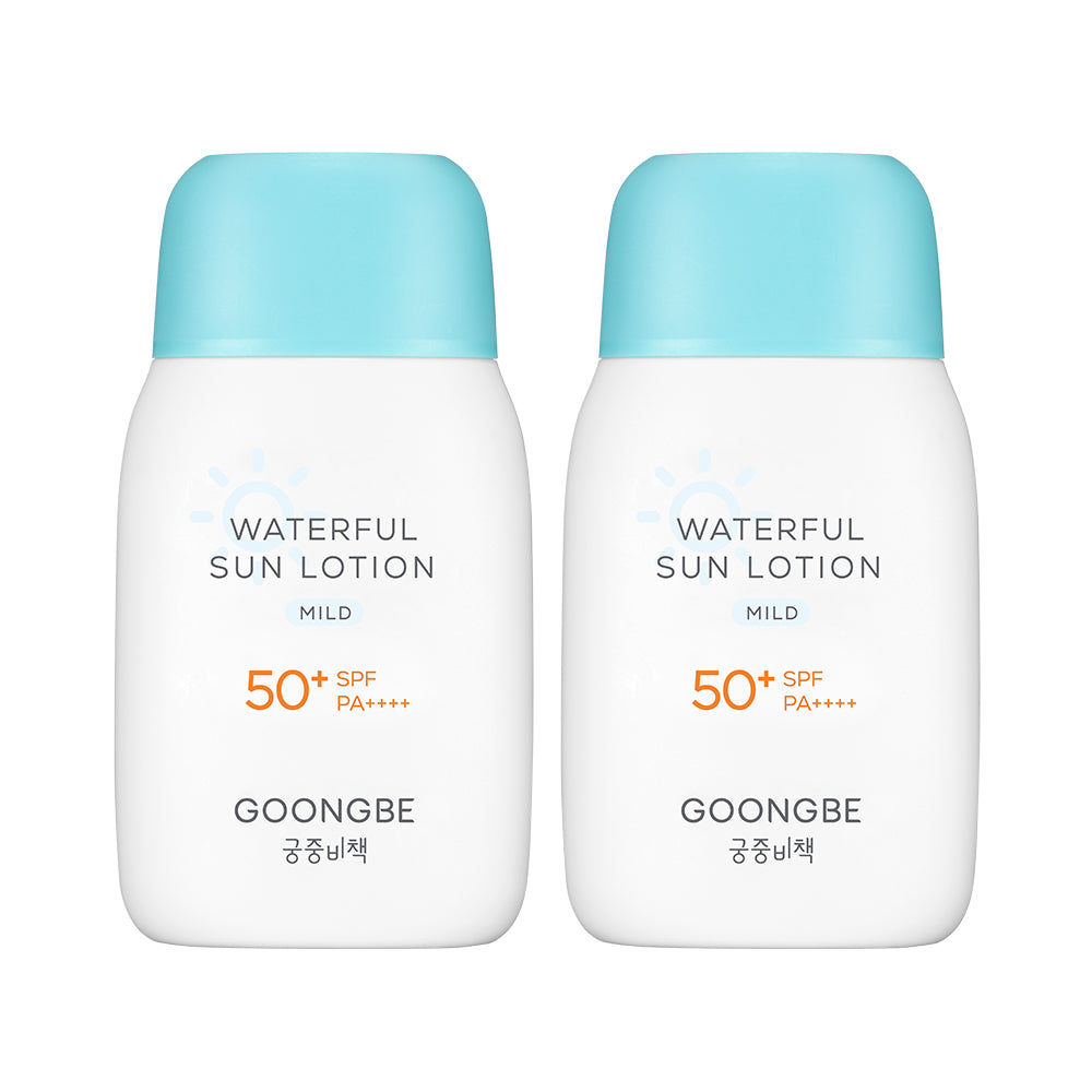 Goongbe Waterful Sun Lotion Mild 80g (2 Pack)