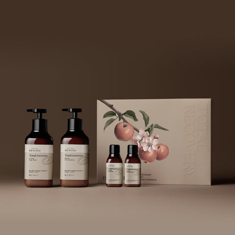 BEYOND Total Recovery Creamy Body Set - Body Wash 300ml + Body Lotion 300ml