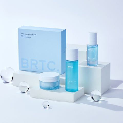 BRTC Hydra Skincare 3-Piece Set (Toner 120ml + Essence 40ml + Cream 50ml)