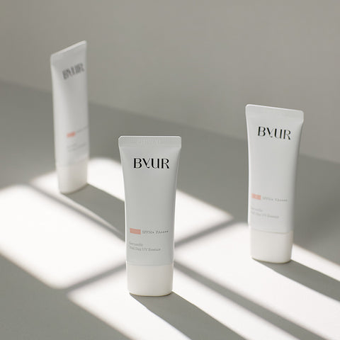 BYUR Serum-Fit Veil Day UV Essence Tone-Up Sun Cream Sheer Pink, 40ml