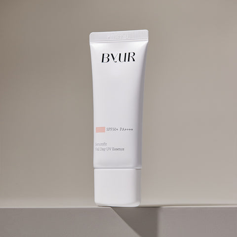 BYUR Serum-Fit Veil Day UV Essence Tone-Up Sun Cream Sheer Pink, 40ml