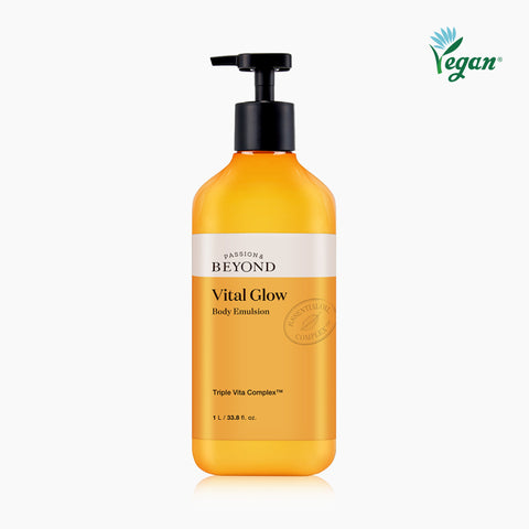 BEYOND Citrus-Scent Brightening Vital Glow Body Lotion 1L (2 Pack)