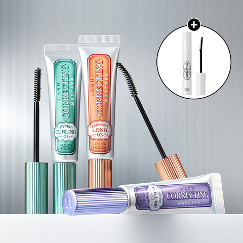 Holika Holika NEW Lash Correcting Mascara Remover Set 9g