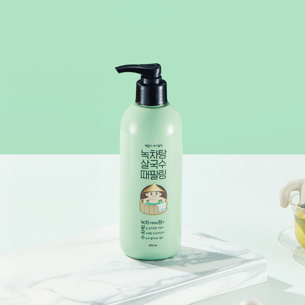 LACVERT Body Peeling Green Tea Bath Exfoliator 300ml