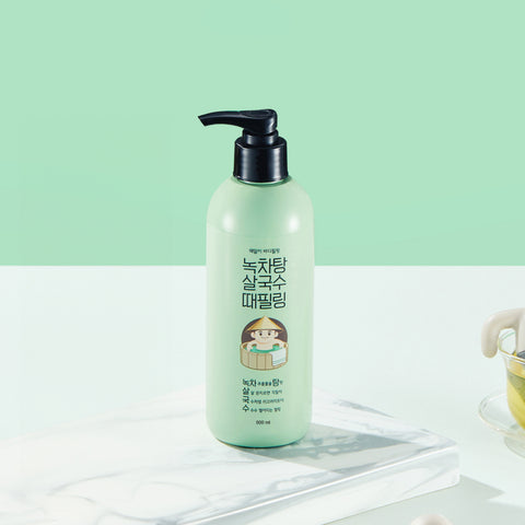 LACVERT Body Peeling Green Tea Bath Exfoliator 300ml