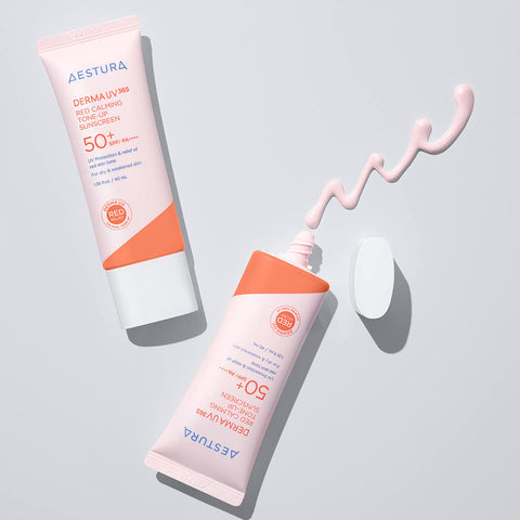 Aestura Derma UV 365 Red Calming Tone-up Sunscreen 40ml Set 2pcs