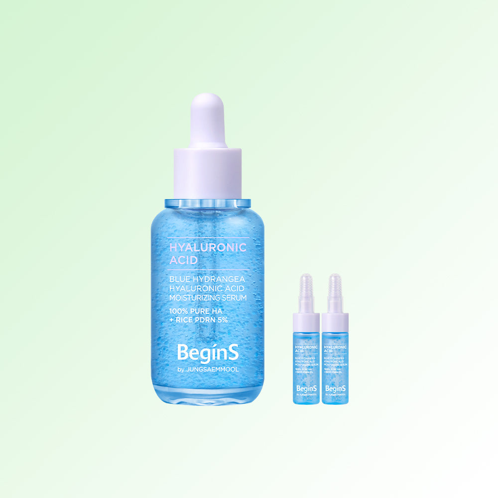 BeginS By JUNG SAEM MOOL Blue Hydrangea Hyaluronic Moisture Serum 30ml