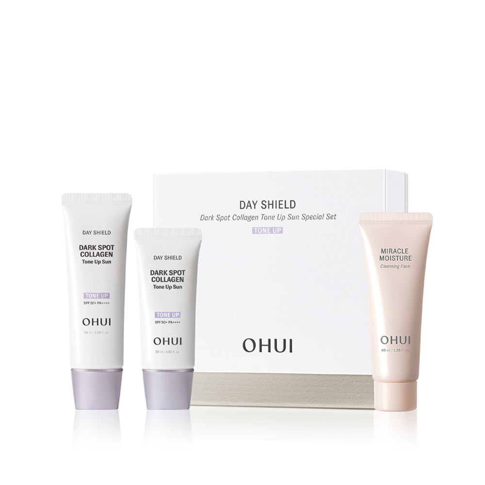 OHUI Day Shield Dark Spot Collagen Tone-up Sun 1.5 Special Set 50ml