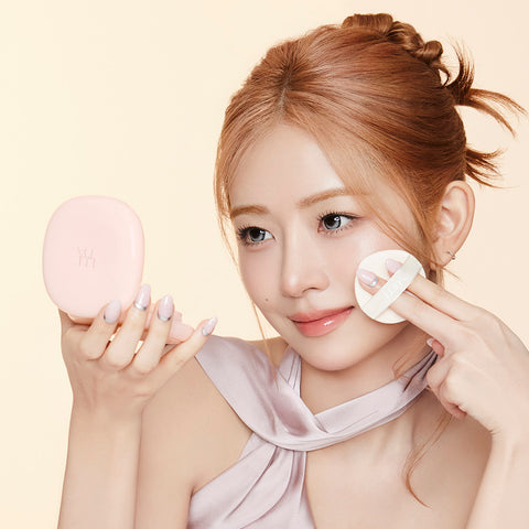 Luna Long-Lasting Conceal Cushion 12g + Refill 12g (Waterfit Glow Puff 5P, Peach Base 5ml)