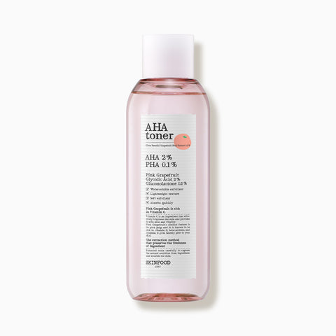 Skinfood Pink Grapefruit AHA Toner 200ml (AHA 2%)