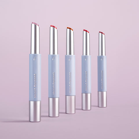 Heart Percent Dot On Mood Dewy Melting Lipstick Duo, 1.5g (2ea)