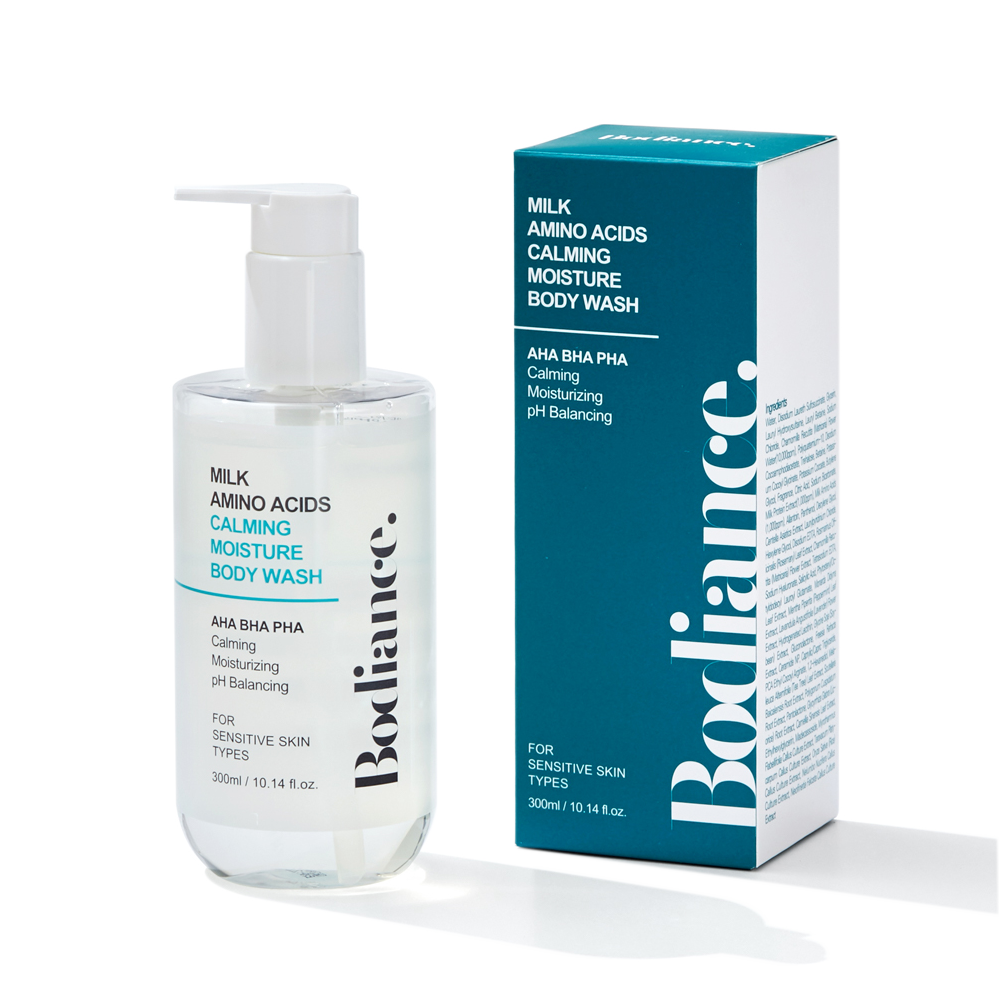 Bodiance Milk Amino Acid All-in-One Mild-pH Moisturizing Body Wash 300ml