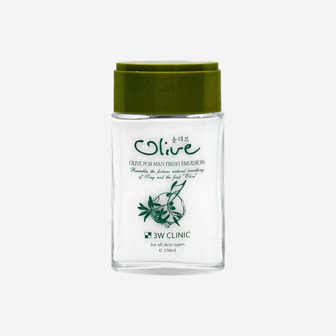3W Clinic Olive For Men Fresh 2-Piece Men's Skincare Set