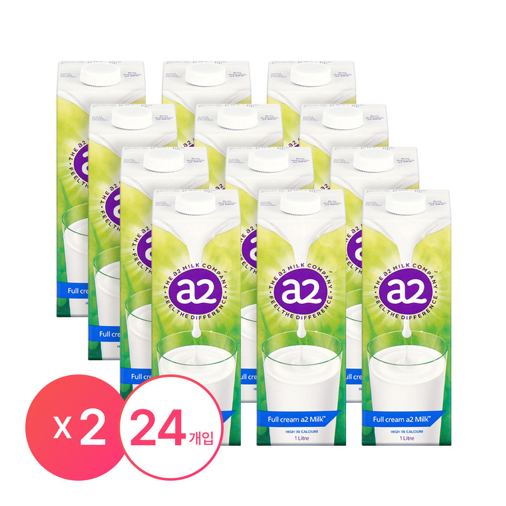 New Origin a2 Sterilized Milk 100% A2 Protein 1L 24 Pack (12 x 2)