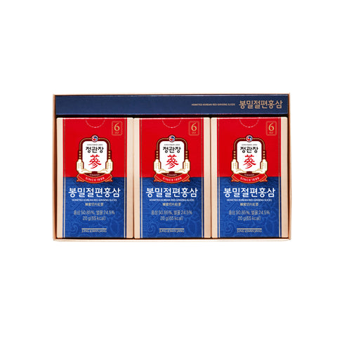 JungKwanJang Bongmil Jeolpyeon Red Ginseng 20g x 6