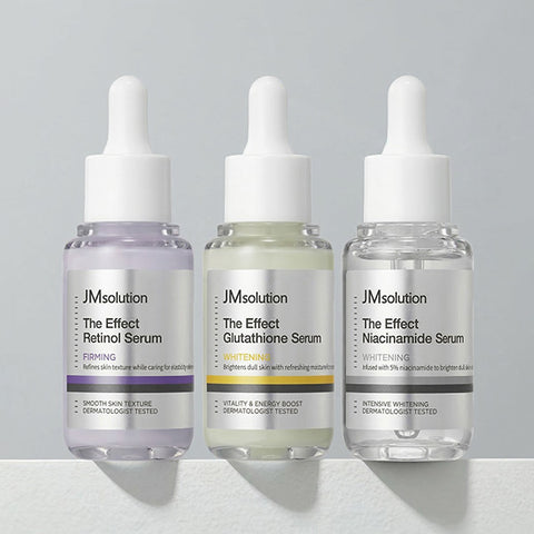 JM Solution The Effect Serum 30ml 10 Types (3 Pack)