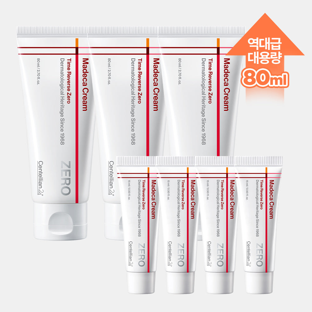 Centellian24 Madeca Cream Time Reverse Zero 80ml x3 + 15ml x4