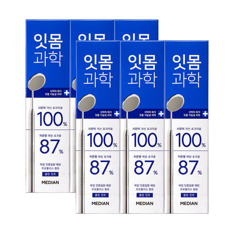 Median Gum & Bad Breath Science Toothpaste (120g x6)