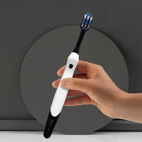 Clio Signature Dual Care Dual Ultra-Fine Toothbrush, 16-Pack