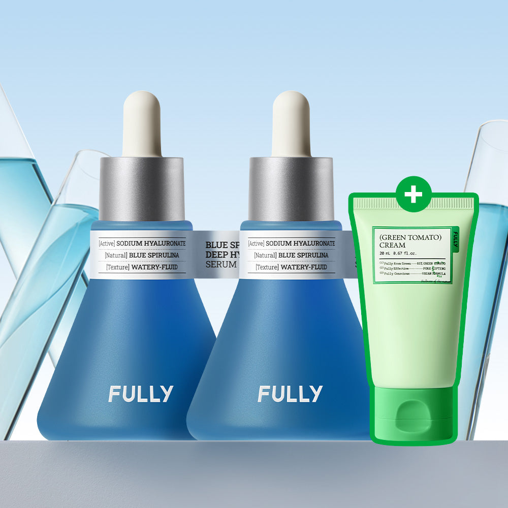 Fully Spirulina Hyal Moisture Serum 50ml (2 Pack)