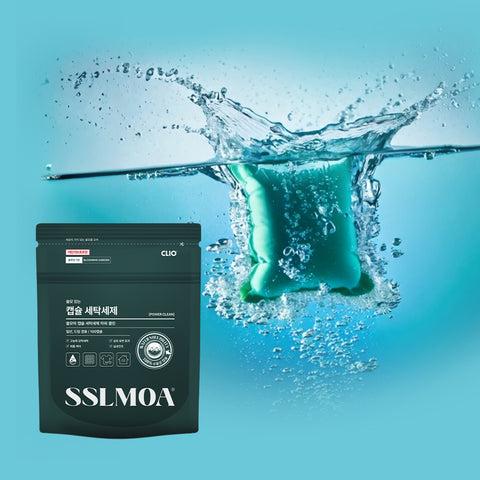 Clio Sseulmoa Water-Soluble High-Concentration Laundry Capsules - Blooming Garden Scent, 100 pcs