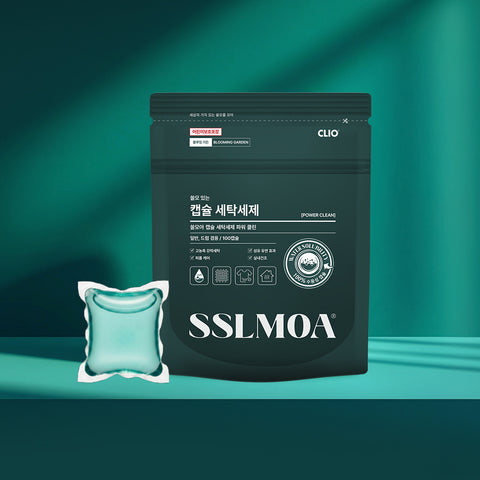 Clio Sseulmoa Water-Soluble High-Concentration Laundry Capsules - Blooming Garden Scent, 100 pcs