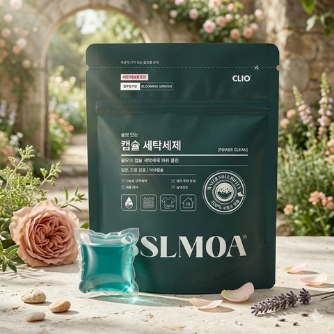 Clio Sseulmoa Water-Soluble High-Concentration Laundry Capsules - Blooming Garden Scent, 100 pcs