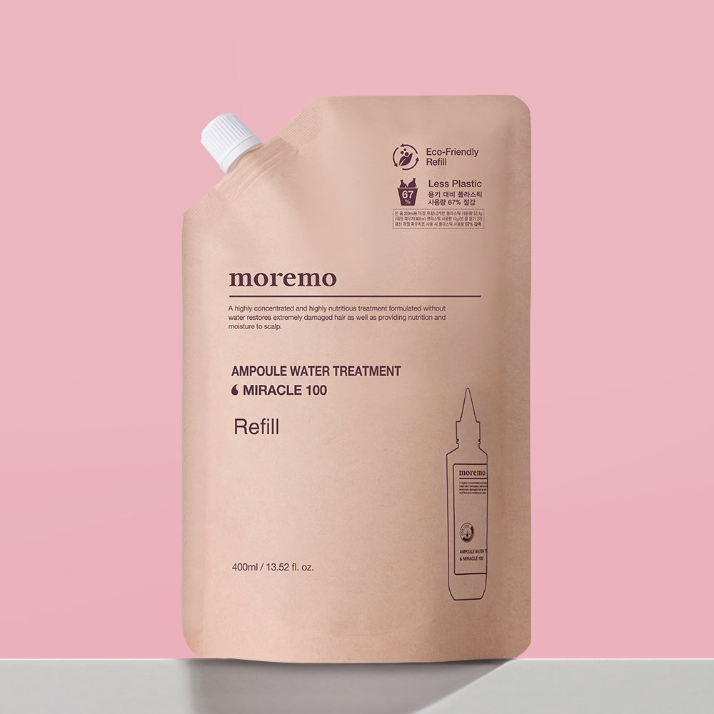 Moremo Ampoule Water Treatment Miracle 100 Refill Pouch 400ml