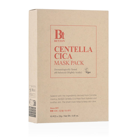 Benton Goodbye Redness Centella Mask Pack 10P