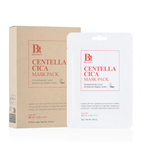 Benton Goodbye Redness Centella Mask Pack 10P