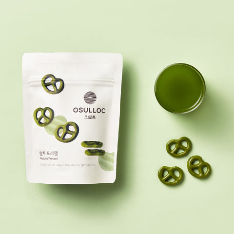 OSULLOC Matcha Pretzel 3P 70g