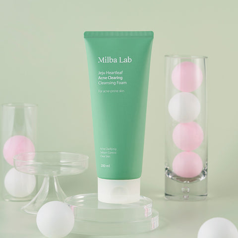 Milk Baobab Milba Lab Jeju Houttuynia Acne-Calming Cleansing Foam 200ml