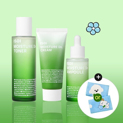 ISOI BEST 3-Piece Set - Toner 130ml + Ampoule 40ml + Cream 70ml (Tube)
