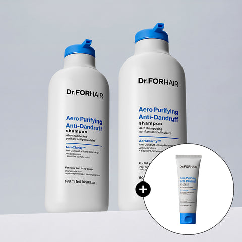 Dr.FORHAIR Anti-Dandruff Shampoo 500ml (2 Pack)