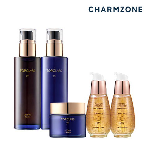 Charmzone Top Class 7th Generation Lifting Basic Set 4-Piece (Skin + Emulsion + Ampoule + Cream)